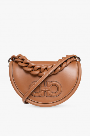 Salvatore Ferragamo AURA Shoulder Bag ハンドバッグ 革 212748 FERRAGAMO フェラガモ ショルダーバッグ Ferragamo レディース